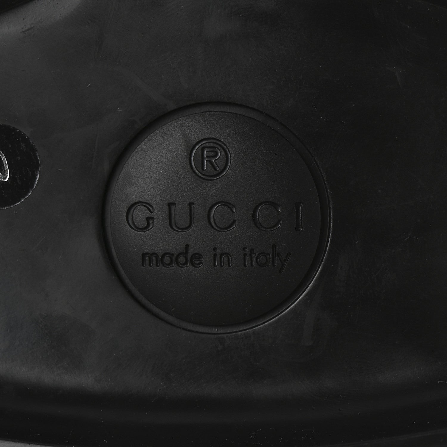 Gucci Piuma Calfskin Embossed Womens Platform Lug Sole Loafers 40 Black 7 of 10