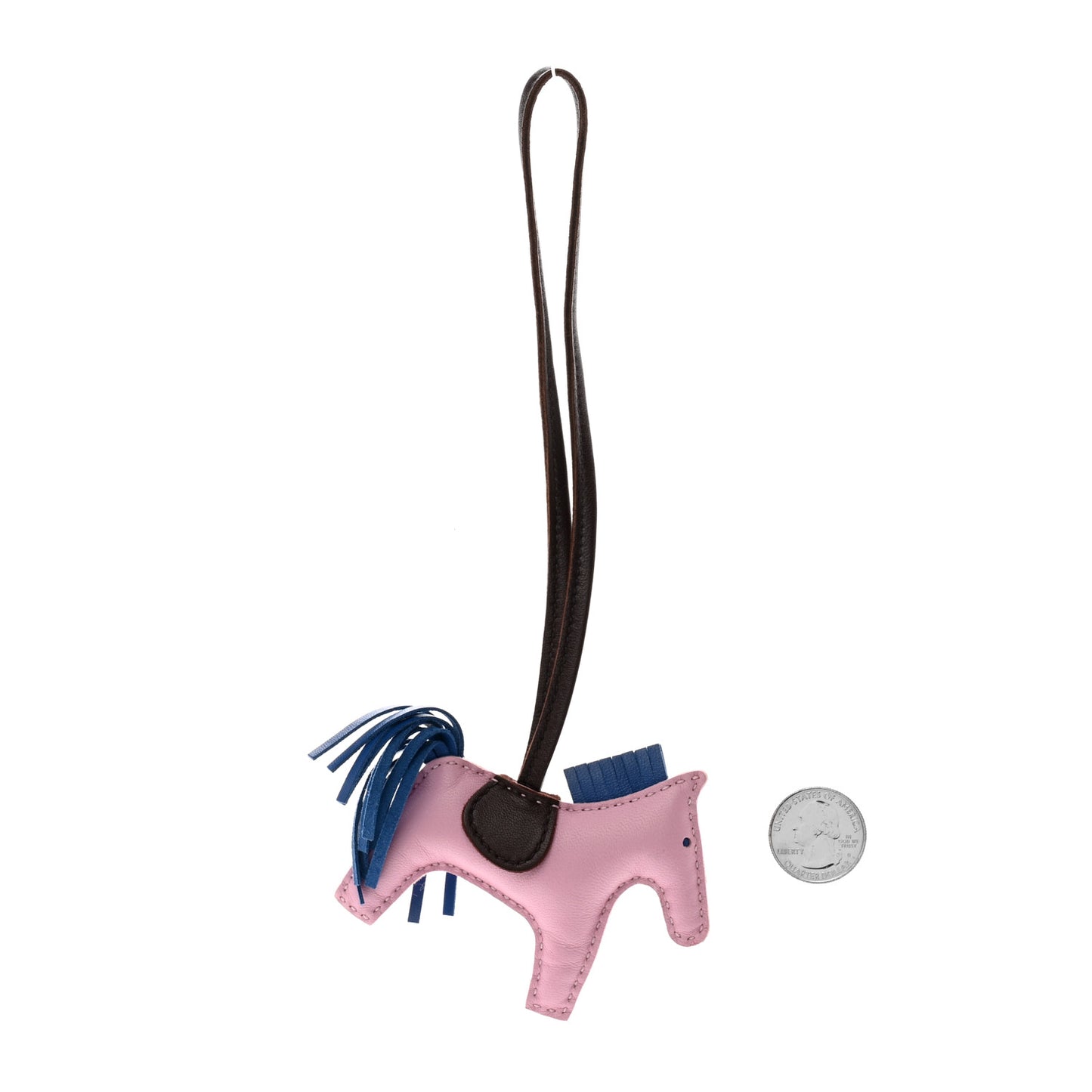 Milo Lambskin Grigri Rodeo Horse Bag Charm PM Mauve Sylvestre Bleu France Rouge Sellier