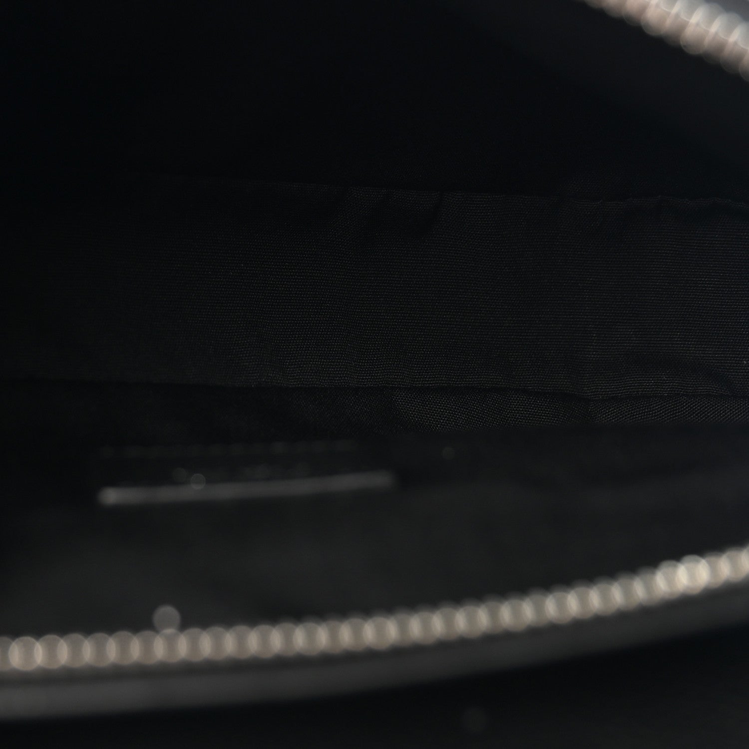 Christian Dior Grained Calfskin Kim Jones Saddle Bag Black 4 of 10