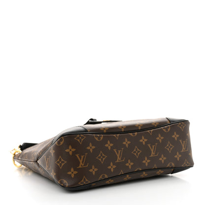 Louis Vuitton Monogram Odeon MM Black 4 of 9