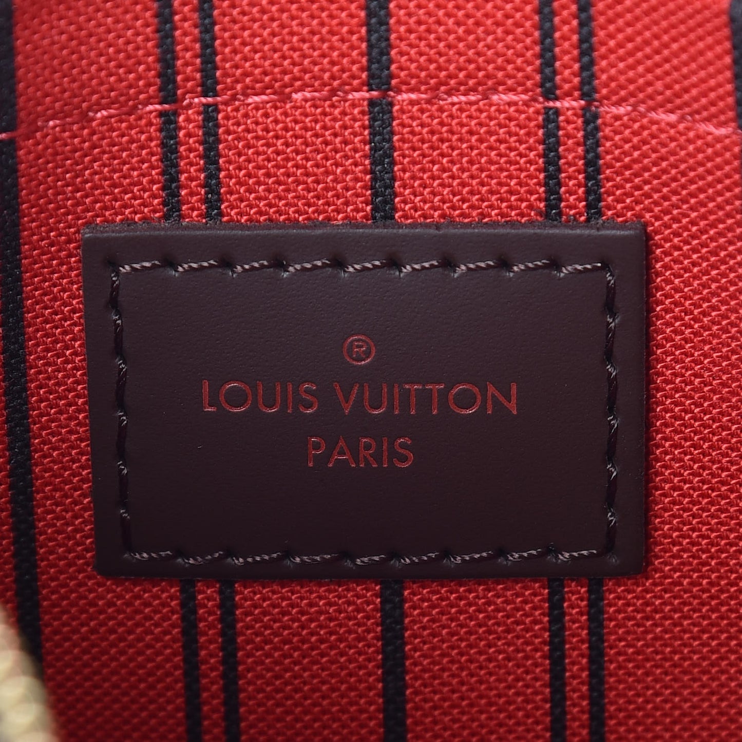 Damier Ebene Neverfull MM GM Pochette