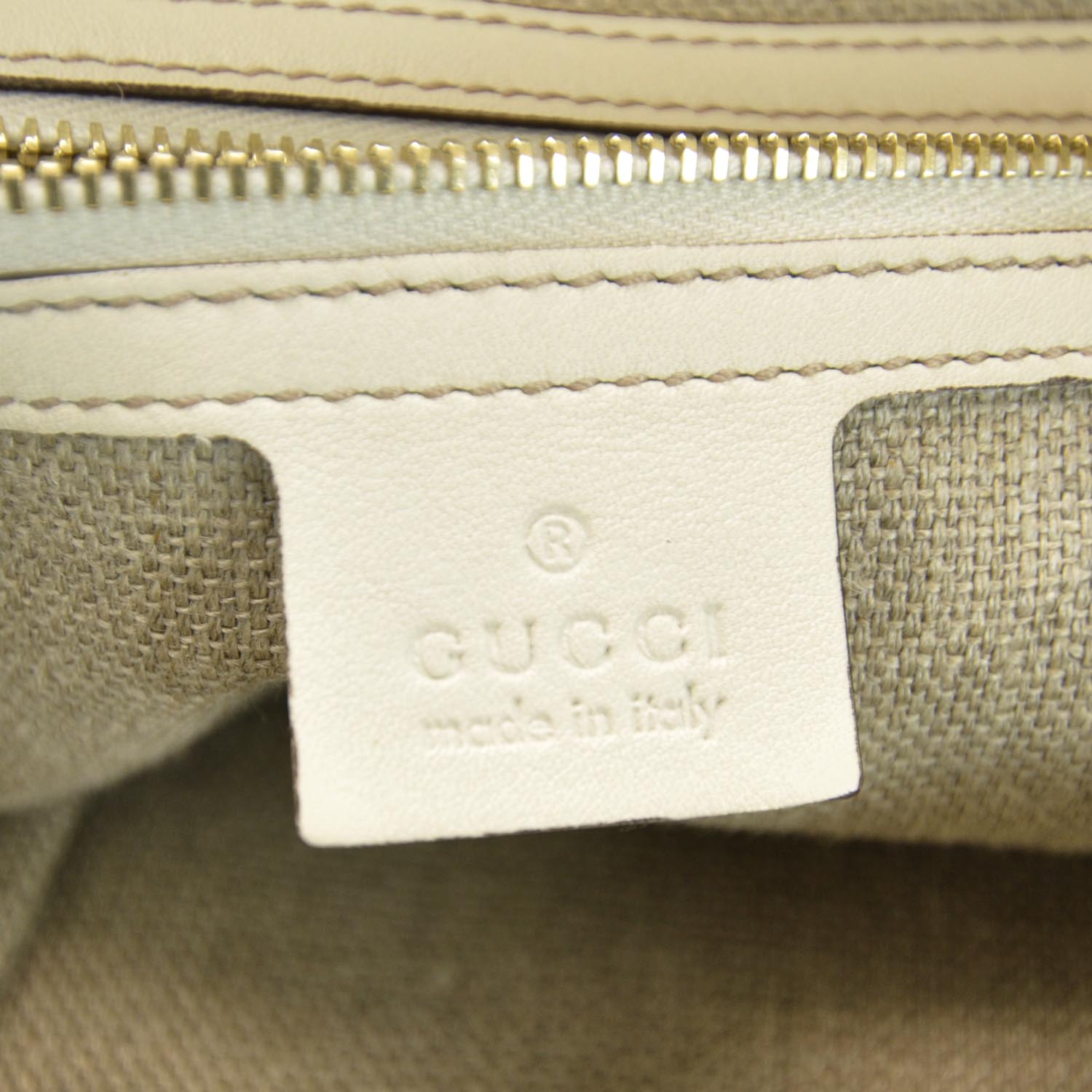 Gucci Straw Peggy Bamboo Handle Hobo 8 of 9