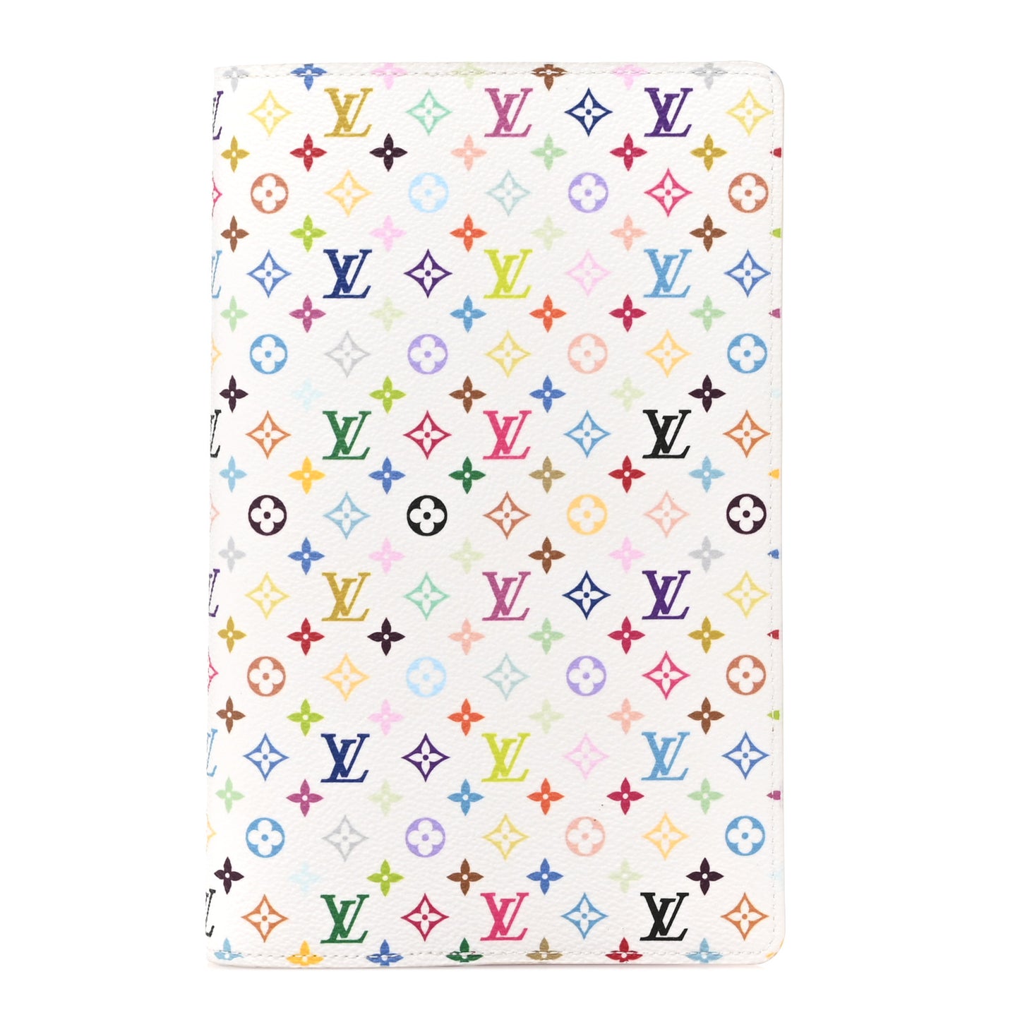 LV X TM Monogram Multicolor Emily Notebook Cover MM White