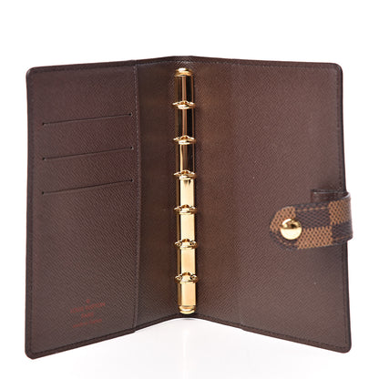 Louis Vuitton Damier Ebene Small Ring Agenda 5 of 7