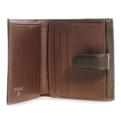 Chanel Caviar CC French Wallet Khaki 5 of 8