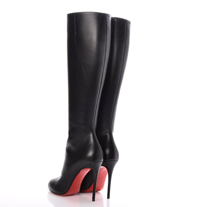 Christian Louboutin King Calf Fifi Botta 100 Boots 37 Black 6 of 12