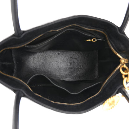 Chanel Caviar Quilted Medallion Tote Black 5 of 10