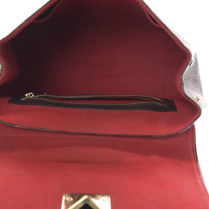 Louis Vuitton Damier Ebene Bergamo MM 5 of 19