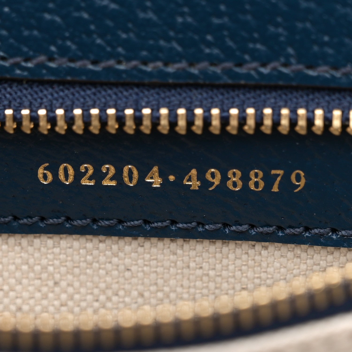 Gucci X ADIDAS Textured Dollar Calfskin Web Trefoil Mini Horsebit 1955 Shoulder Bag Navy Blue Red 7 of 12