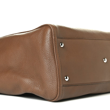 Gucci Pebbled Calfskin Medium Soho Shoulder Bag Brown 10 of 13