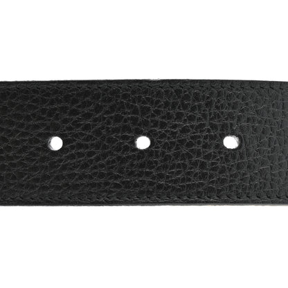 Gucci Calfskin Double G Reversible 85 34 Belt Black Cocoa 4 of 6