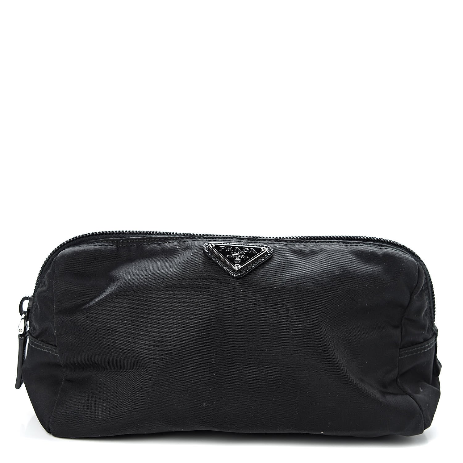 Prada Nylon Vela Cosmetic Pouch Black 1 of 7
