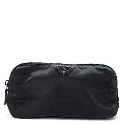 Prada Nylon Vela Cosmetic Pouch Black 1 of 7