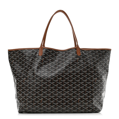 Goyard Goyardine Saint Louis GM Black Gold 3 of 11