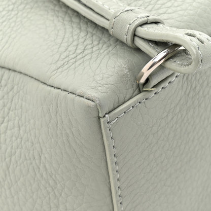 Loro Piana Grained Calfskin Extra Pocket L23.5 Backpack Eucalyptus 12 of 12
