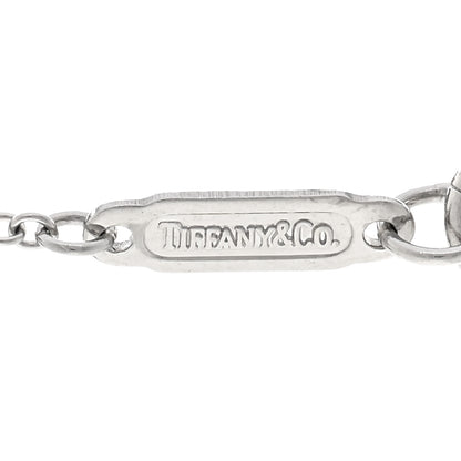 Tiffany Platinum Diamond .17ct Solitaire Pendant Necklace 4 of 4