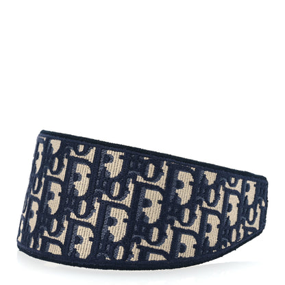 Christian Dior Oblique Headband Blue 4 of 8