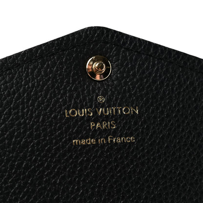 Louis Vuitton Empreinte Sarah Wallet NM Black 6 of 9