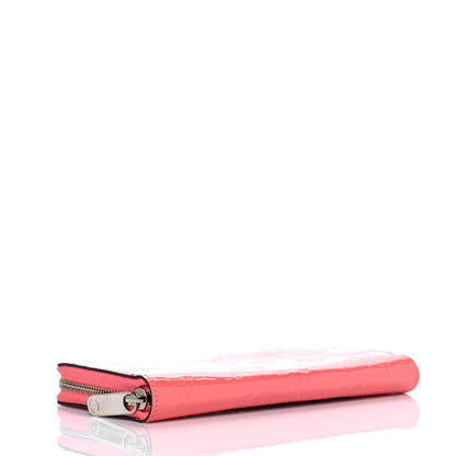 Louis Vuitton Vernis Zippy Wallet Rose Litchi 4 of 8