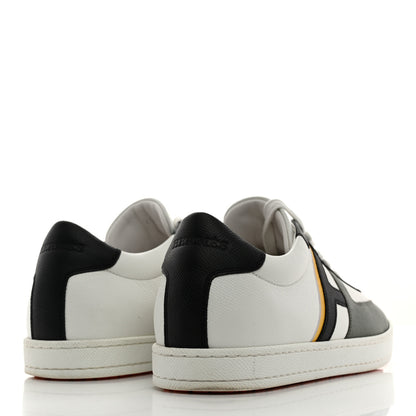 Hermes Epsom Womens Boomerang Sneakers 40 Etain Multicolor 4 of 11