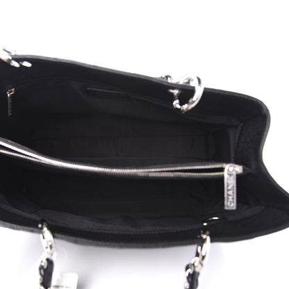 Chanel Caviar Quilted Grand Shopping Tote GST Black 5 of 10