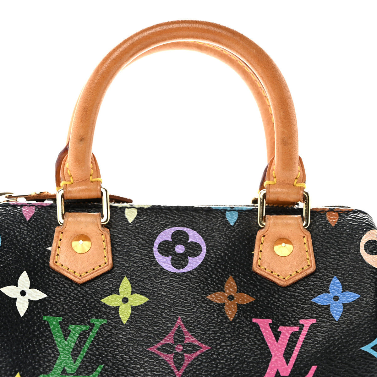 Monogram Multicolor Mini Sac HL Speedy Black