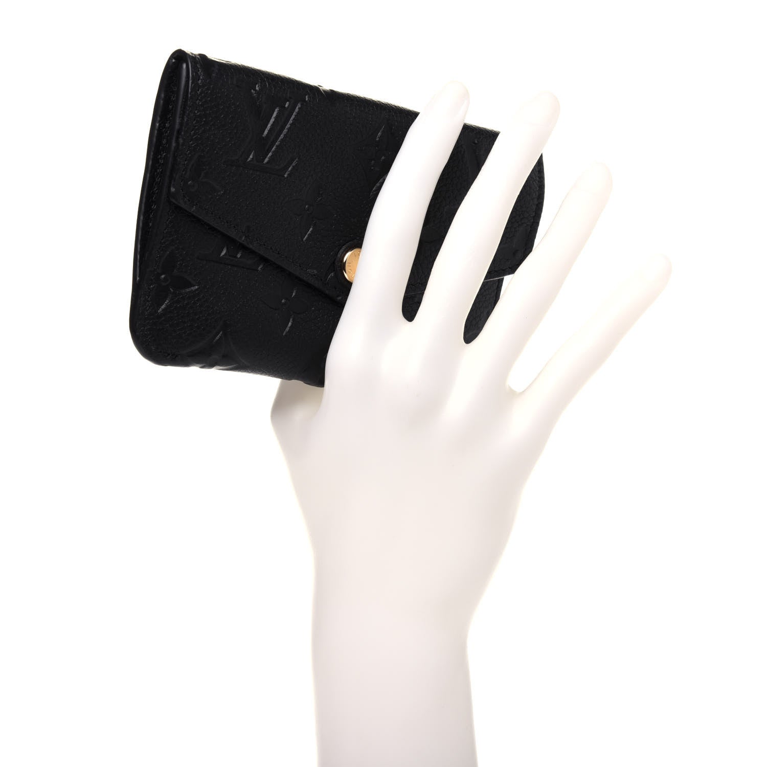Louis Vuitton Empreinte Key Pouch Black 2 of 11