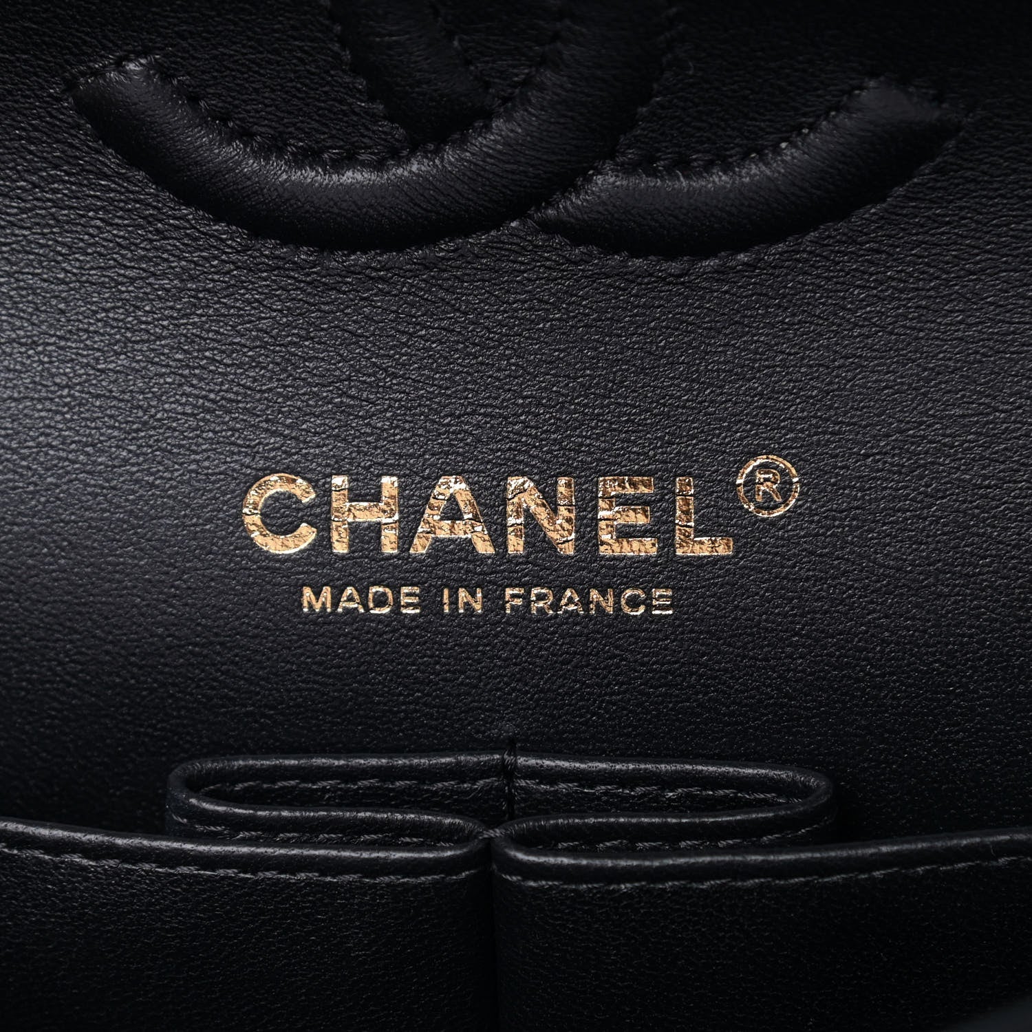 Chanel Lambskin Quilted Small Double Flap Black 6 of 9