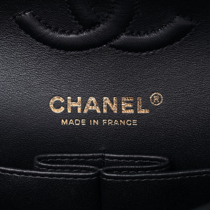 Chanel Lambskin Quilted Small Double Flap Black 6 of 9