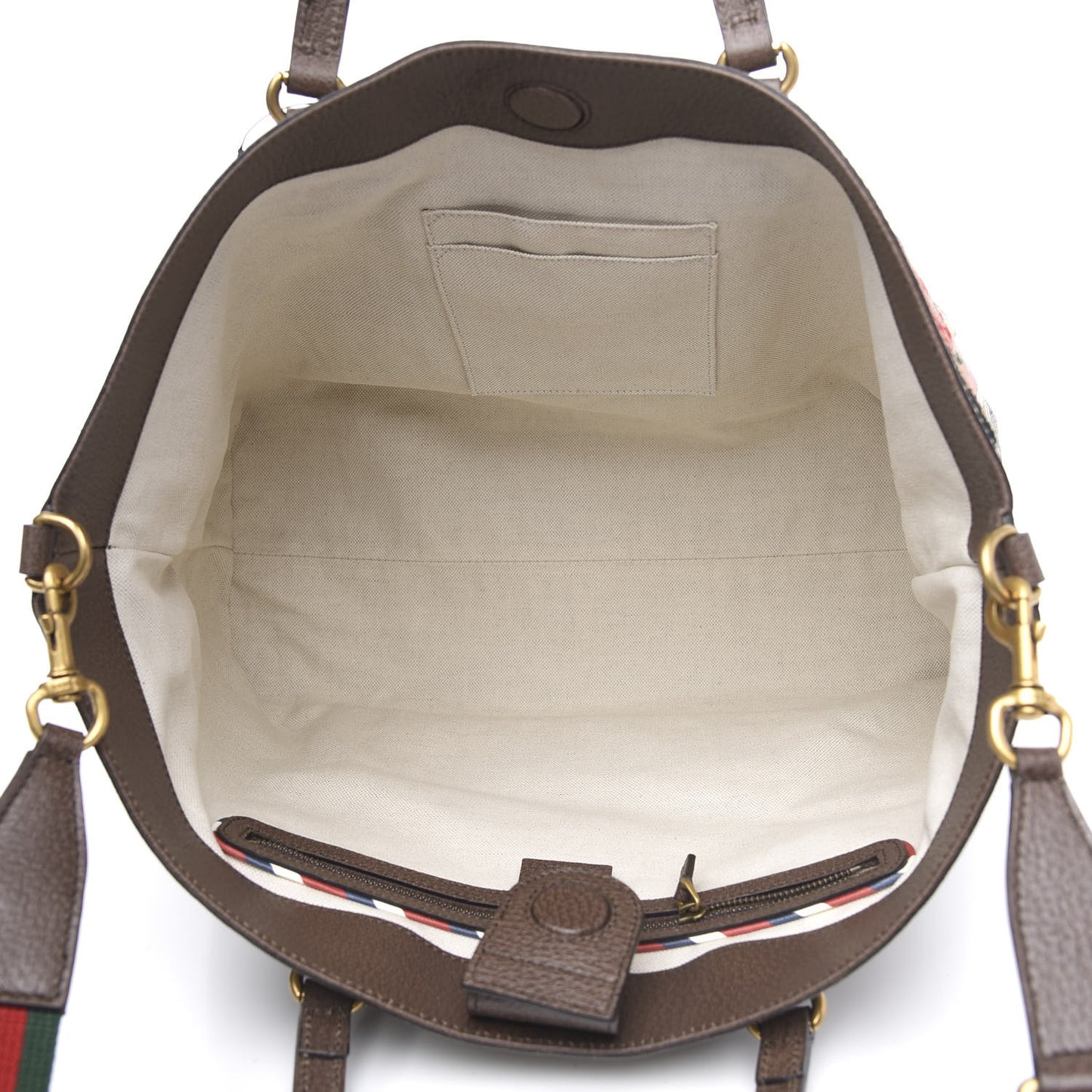 Soft GG Supreme Monogram Courrier Medium Crossbody Tote Beige New Acero