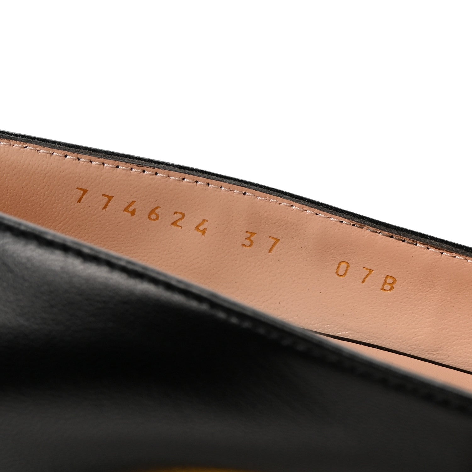 Gucci Malaga Kid Horsebit 75mm Pumps 37 Black 9 of 10