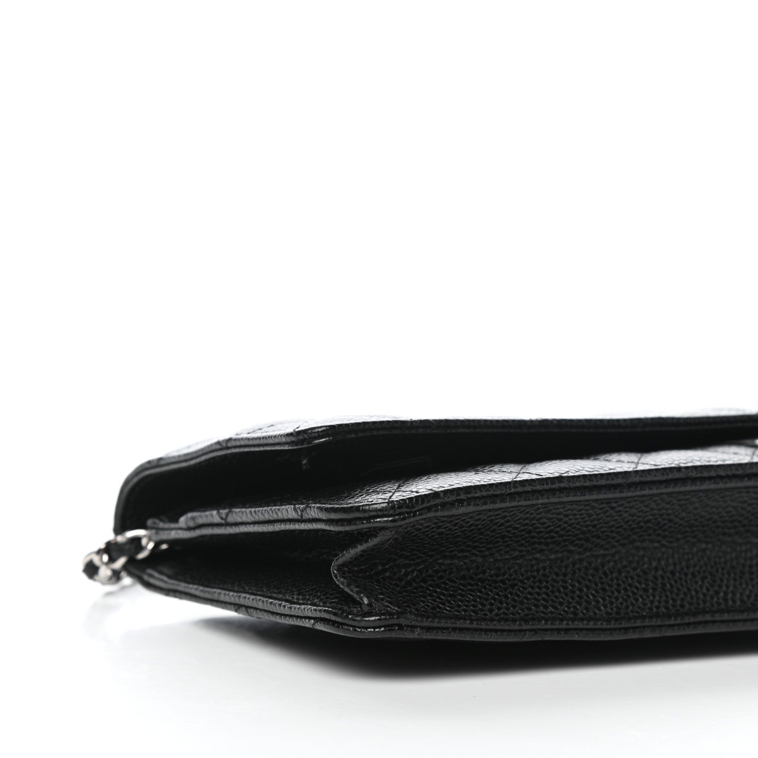 Chanel Caviar Quilted Wallet On Chain WOC Black 9 of 12