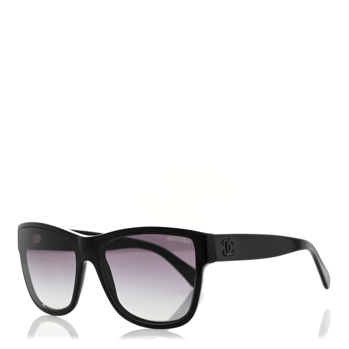 Acetate Butterfly CC Sunglasses 5386 Black