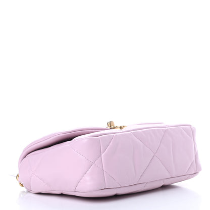 Chanel Lambskin Quilted Medium Chanel 19 Flap Light Pink 3 of 10