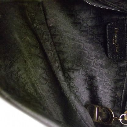 Christian Dior Leather Saddle Bag Black 7 of 11