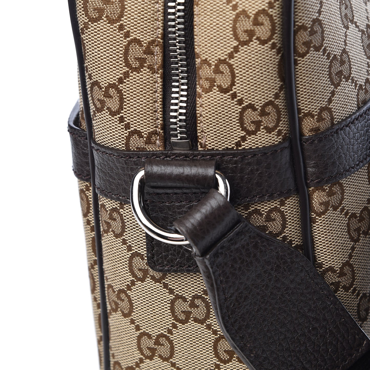 Monogram Messenger Bag Dark Brown