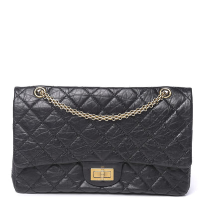 Chanel Aged Calfskin Quilted 2.55 Reissue 227 Flap Black 1 of 14