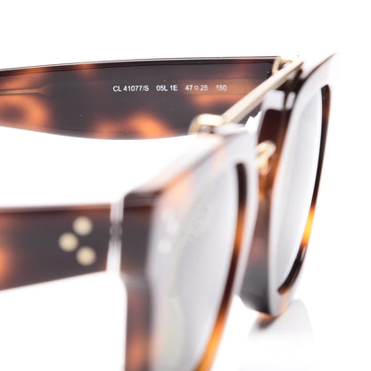 Celine Acetate Bridge Sunglasses CL41077/S Dark Havana 5 of 7