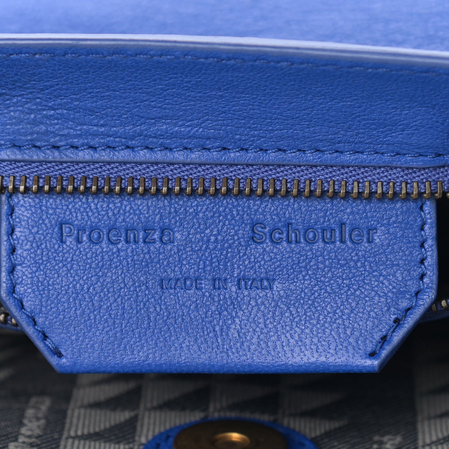 Lambskin Medium PS1 Satchel Royal Blue