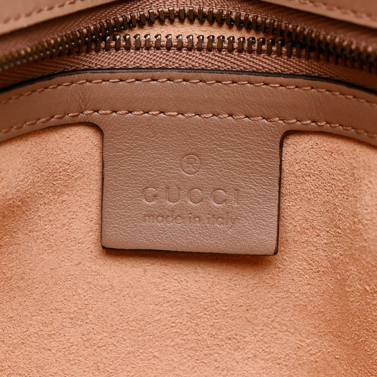 Gucci Calfskin Matelasse Medium GG Marmont Shoulder Bag Porcelain Rose 6 of 10