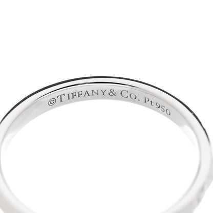 Tiffany Platinum Diamond 2.5mm True Band Ring 61 9.75 4 of 4