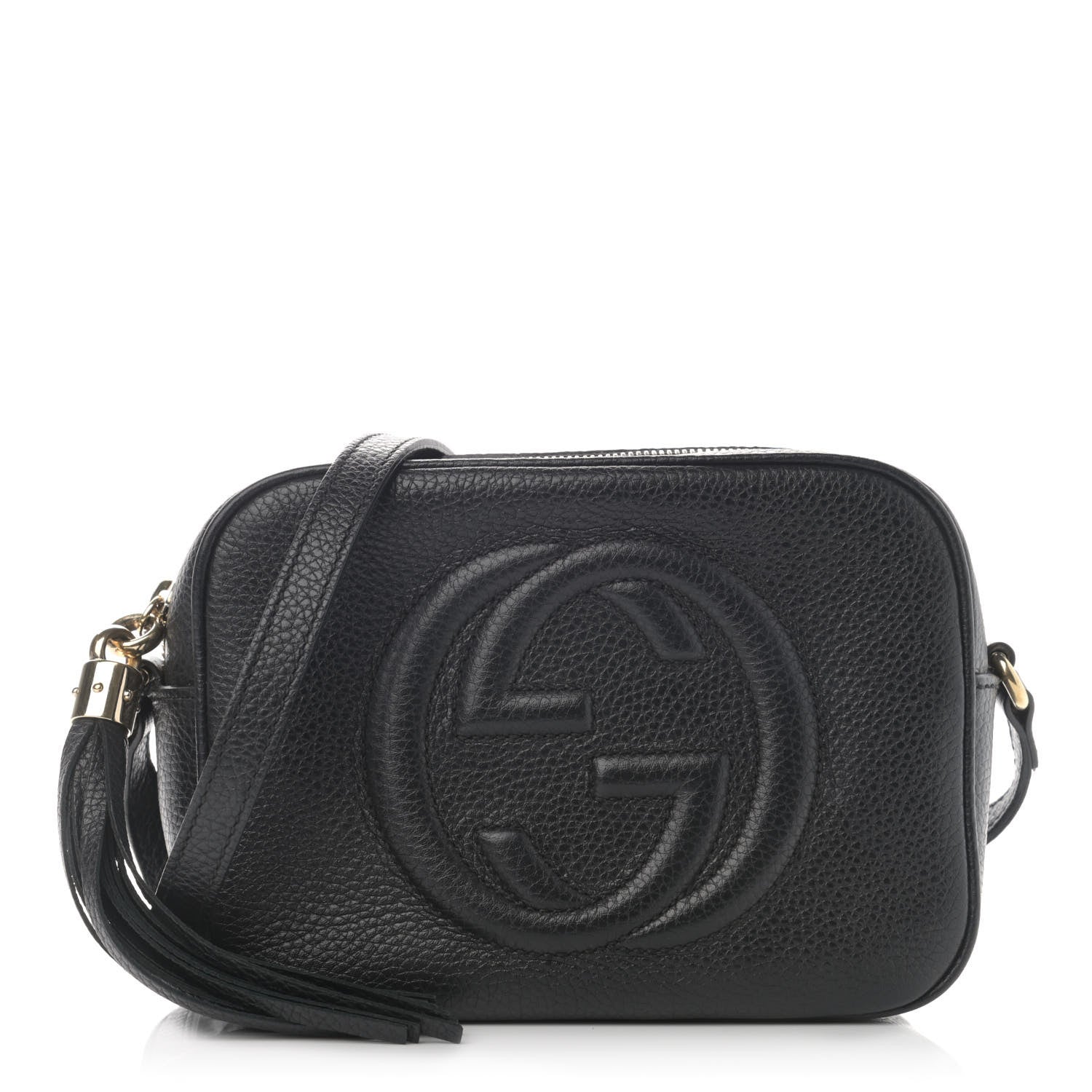 Gucci Pebbled Calfskin Small Soho Disco Bag Black 1 of 13