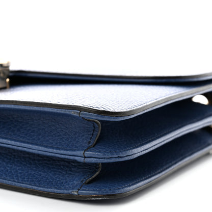 Gucci Dollar Calfskin Interlocking G Shoulder Bag  Caspian 10 of 13