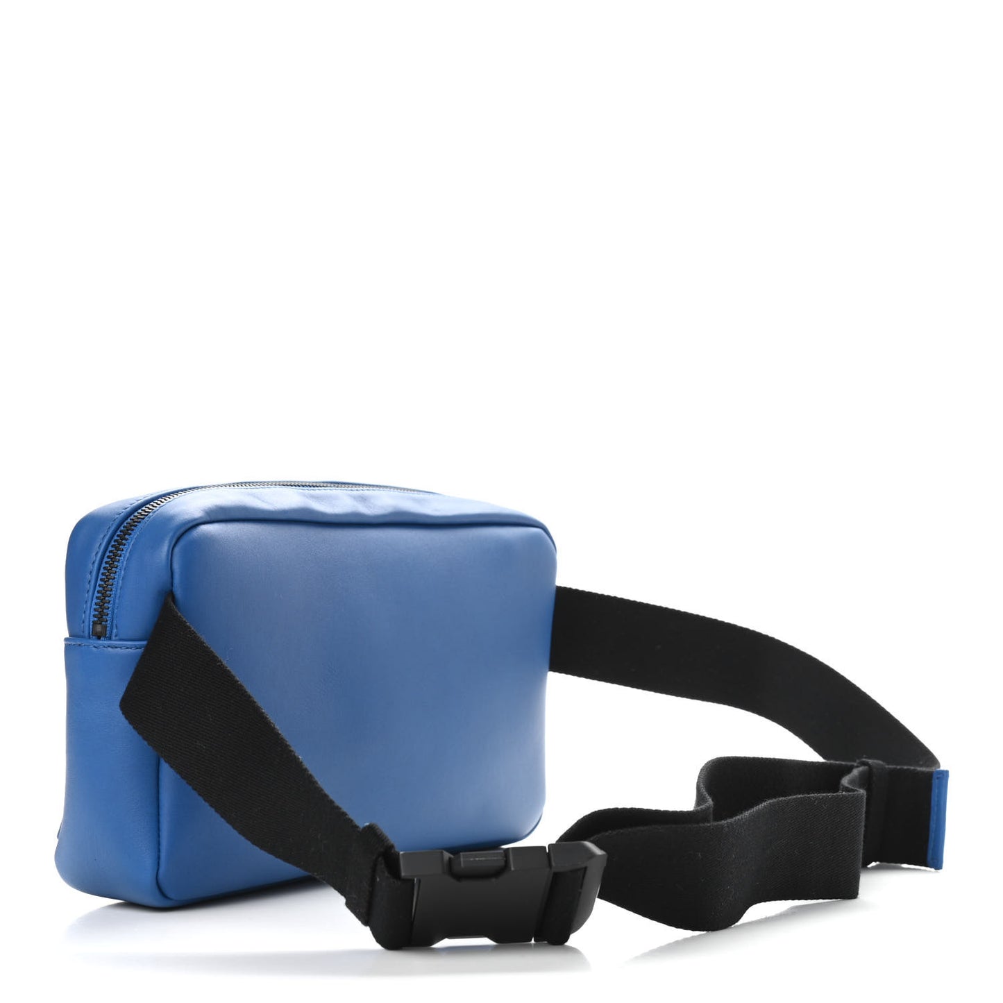 Nappa Intrecciato Belt Bag Bluette