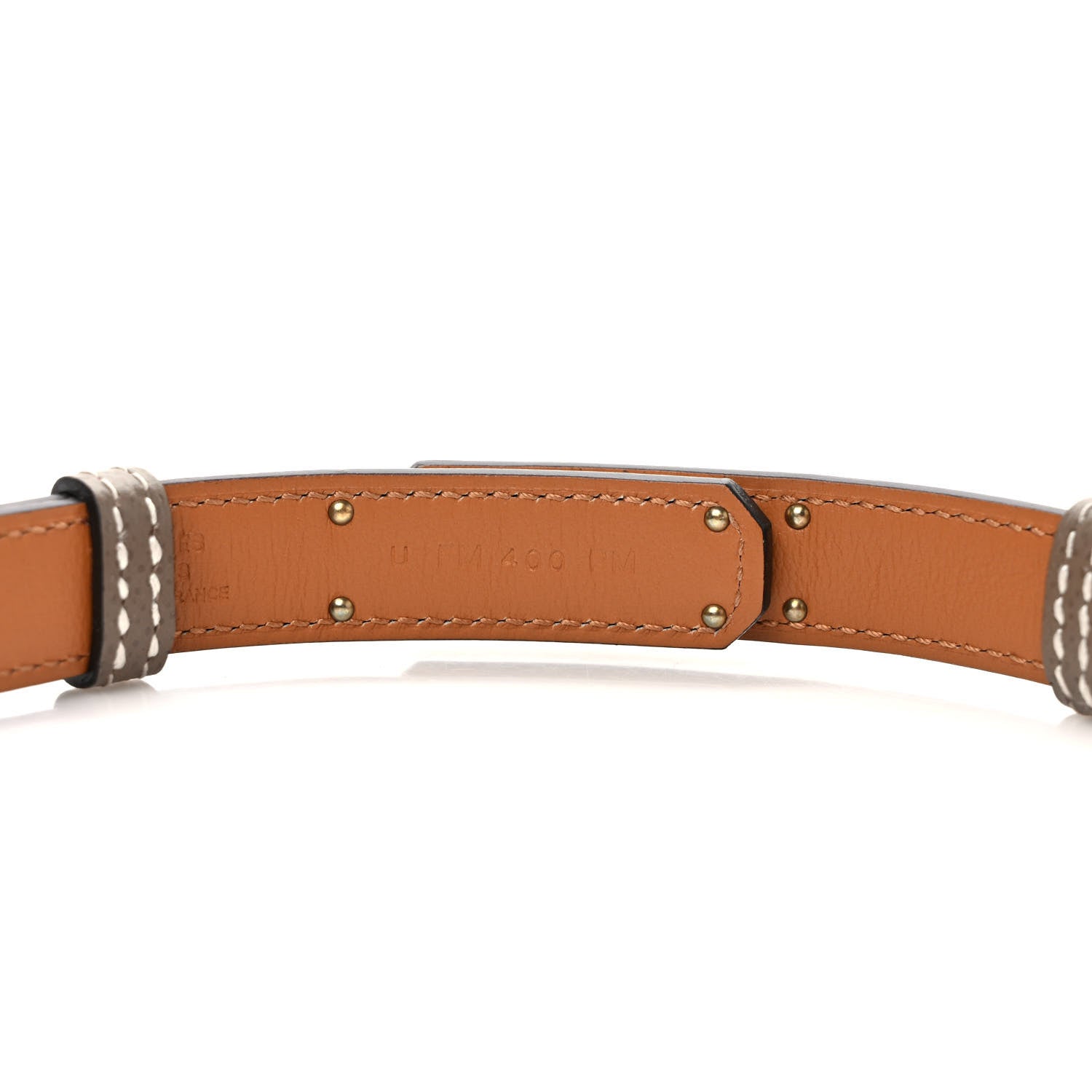 Hermes Epsom Kelly Belt Etoupe 4 of 6