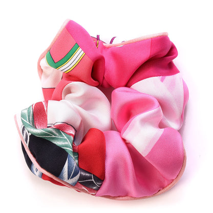 Hermes Silk Claudia Scrunchie Multicolore 1 of 3
