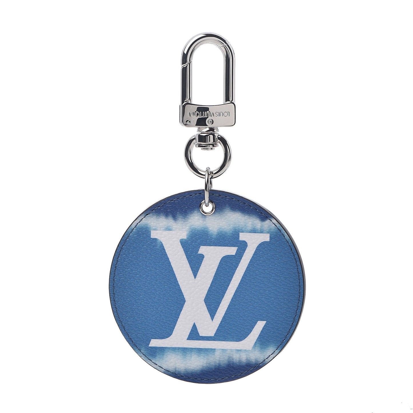 Monogram Escale Bag Charm Key Holder Blue