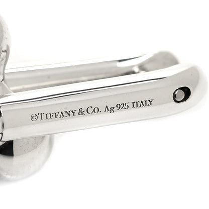 Tiffany Sterling Silver Large HardWear Link Earrings 4 of 4