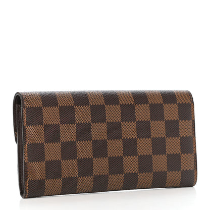 Louis Vuitton Damier Ebene Emilie Wallet 3 of 7