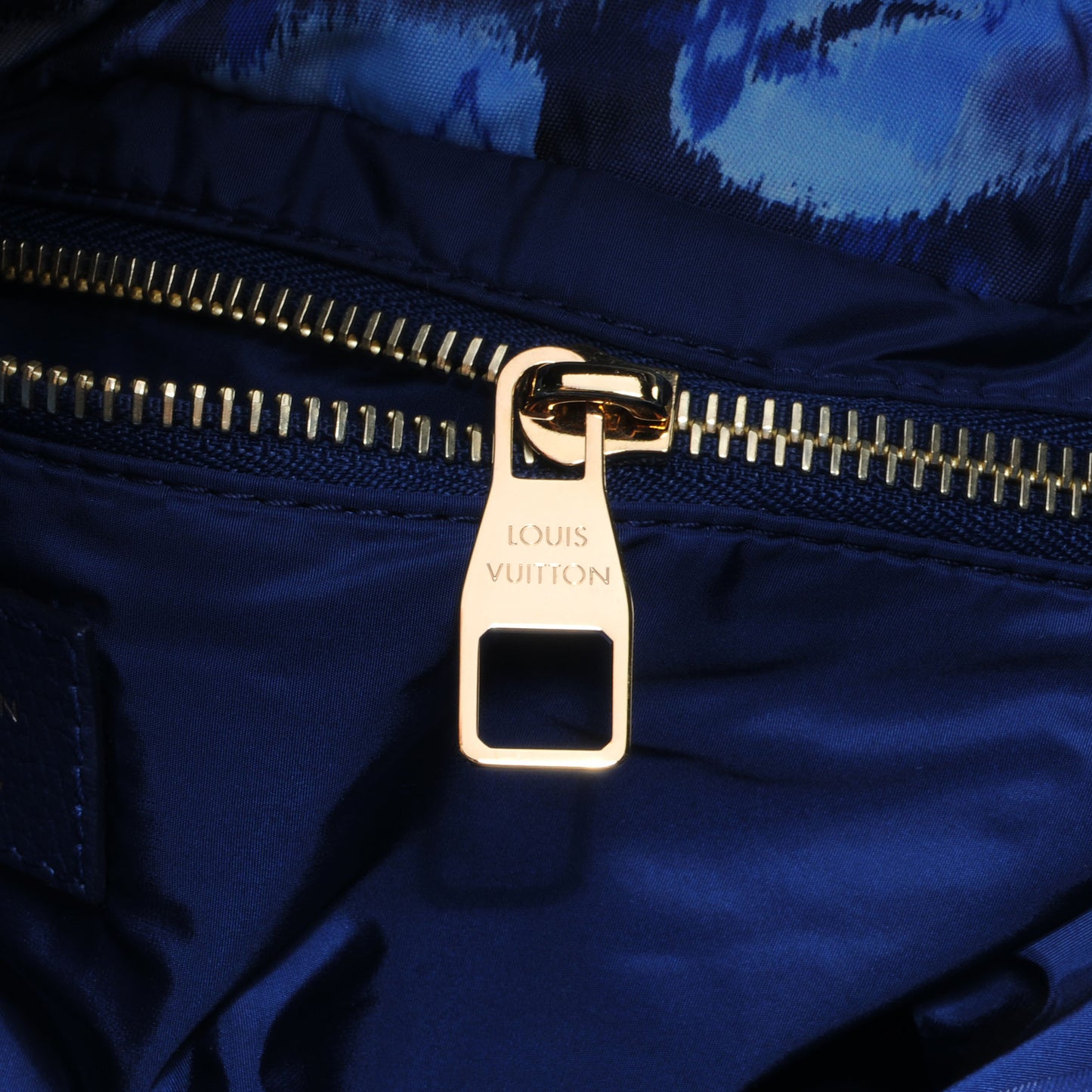 Nylon Monogram Ikat Noefull MM Grand Blue